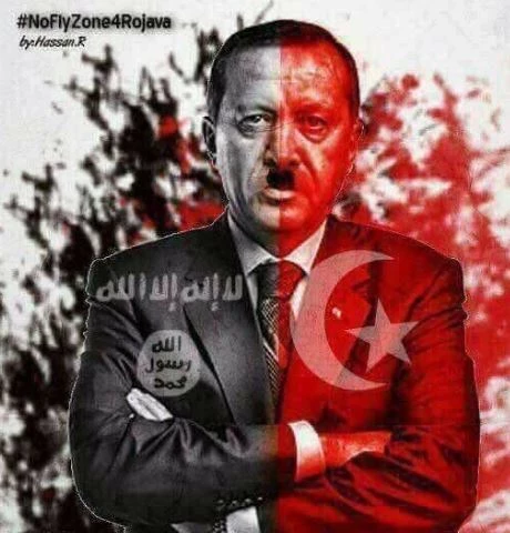 O Eρντογάν ως άλλος Χίτλερ κάνει το γύρο του διαδικτύου